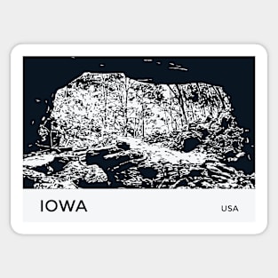Iowa USA Sticker